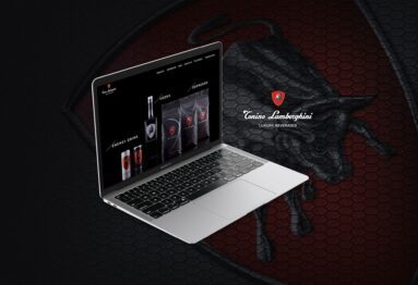 Lamborghini Macbook Air Mockup Enoturistica - Lamborghini Beverages