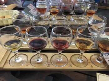 Wine tasting