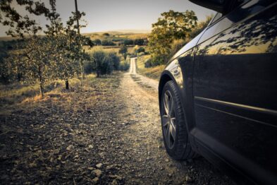 Car in Tuscany