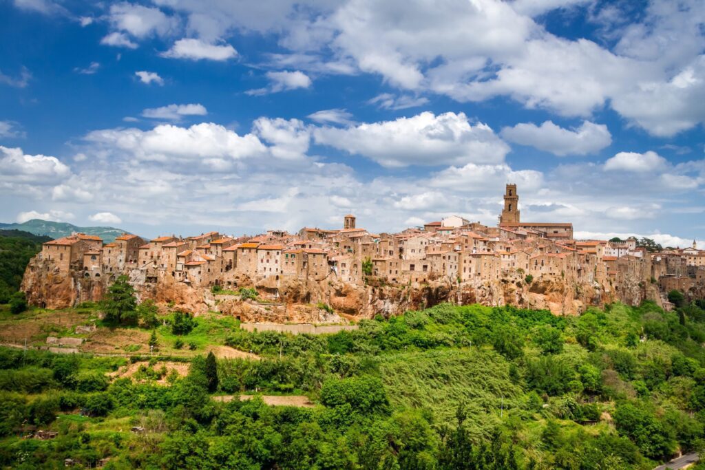 View of the Pitigliano, Italy