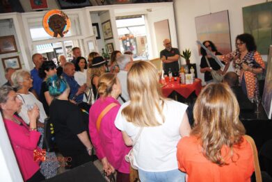 VERNISSAGE Enoturistica - Vernissage Mary Cappiello al Melograno