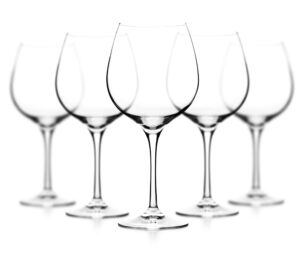 Empty wine glass