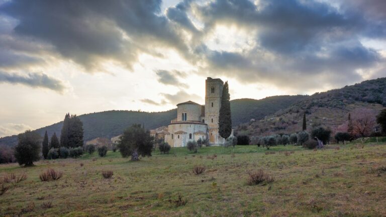 Abbey of SantAntimo in Tuscany