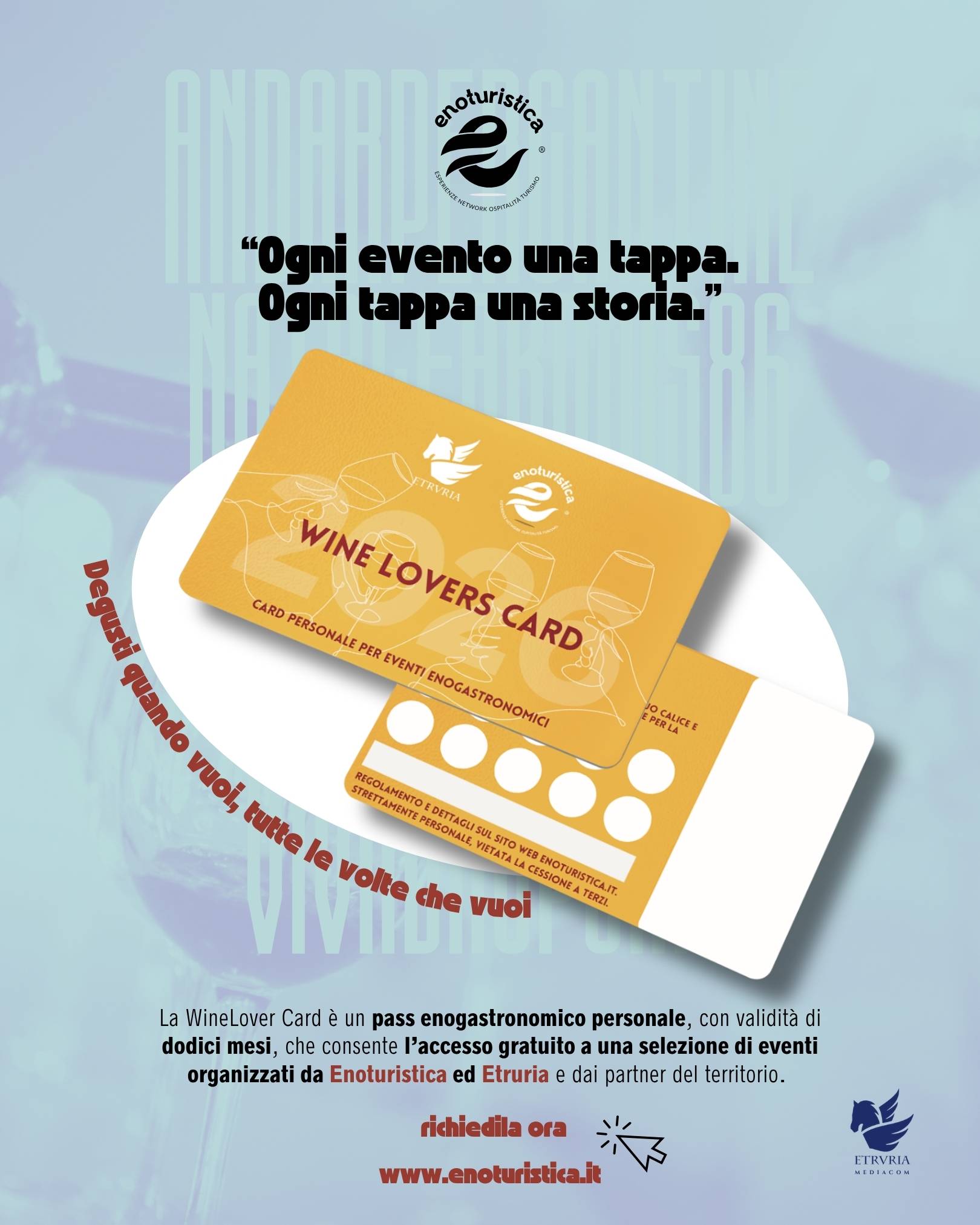 Lancio Wine Lovers Card1 Enoturistica - Wine Lovers Card
